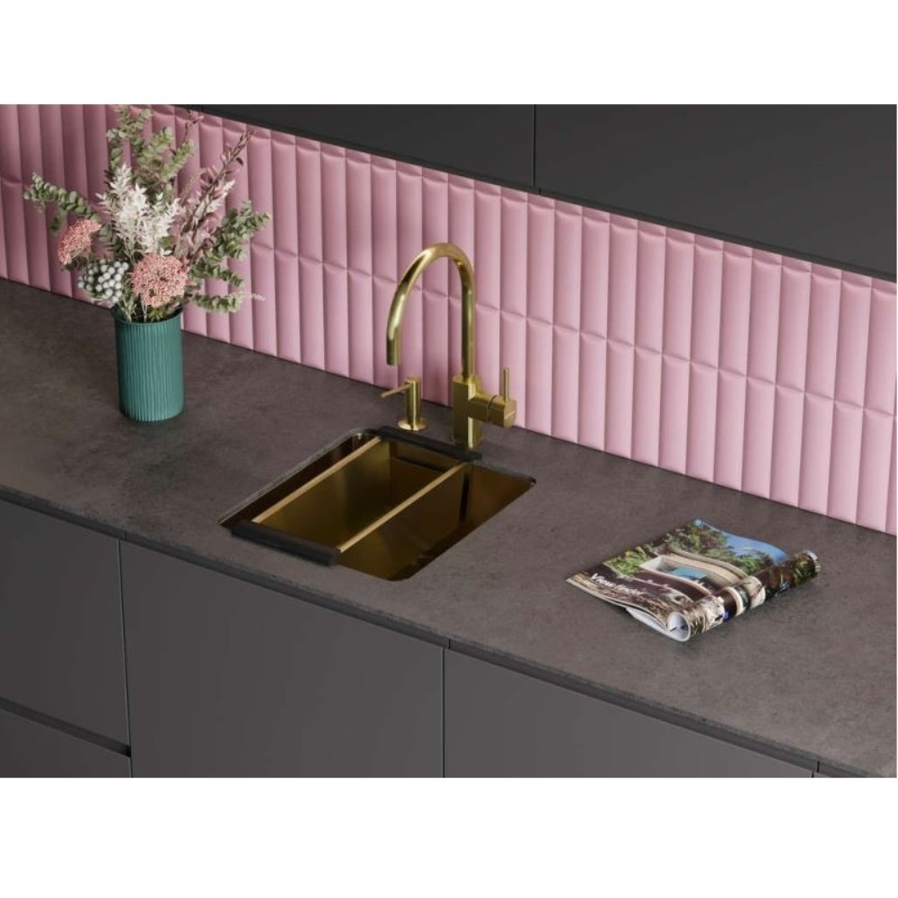 Мойка кухонная Omoikiri Tadzava 39 Вороненая сталь 4993079 — изображение 3