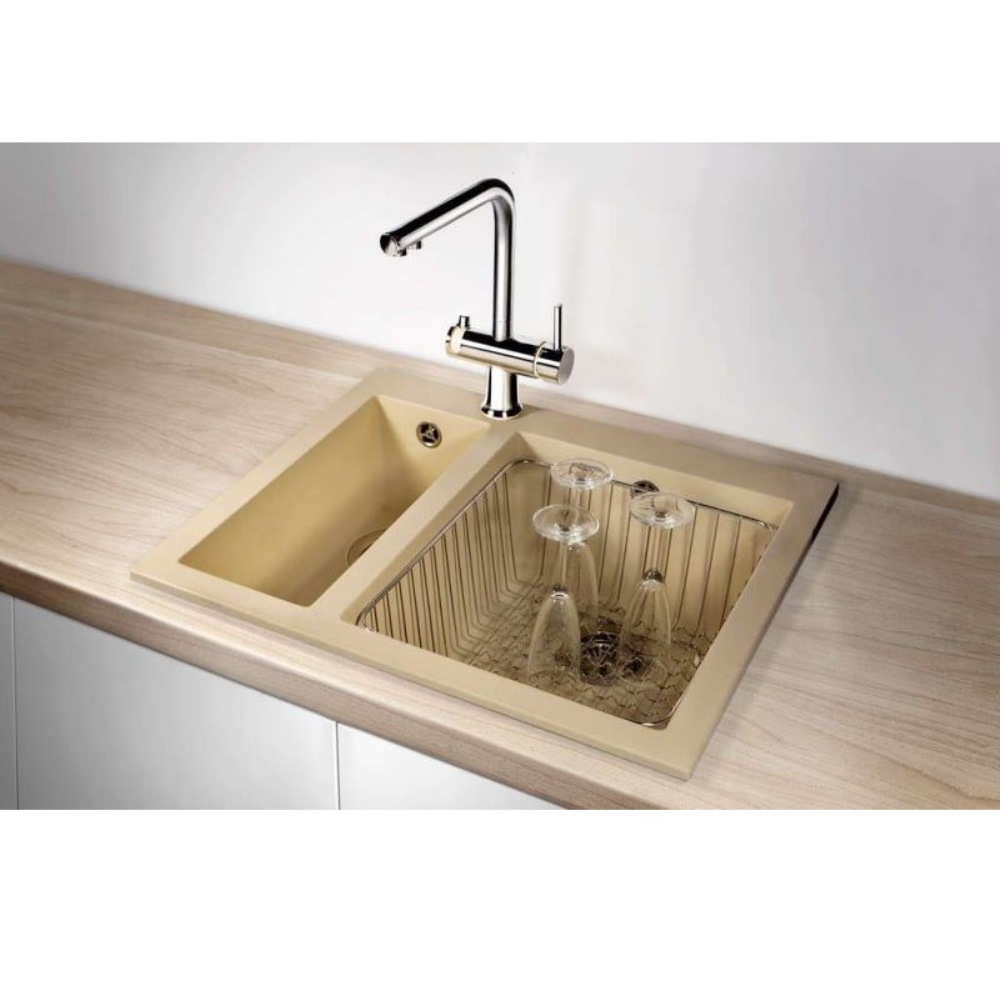Мойка кухонная Omoikiri Bosen 590 Бежевый 4993151 — изображение 3
