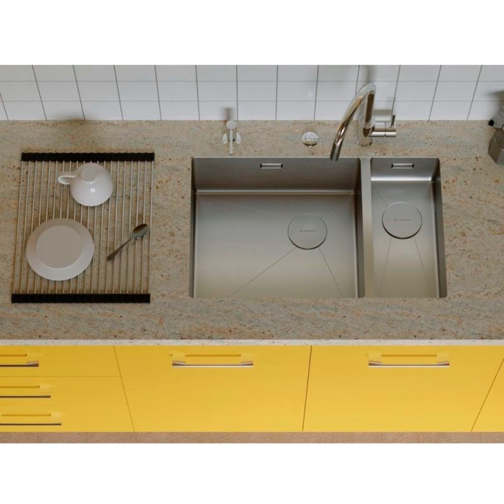 Мойка кухонная Omoikiri Taki Side правая 70 Золото светлое 4993184 — изображение 2