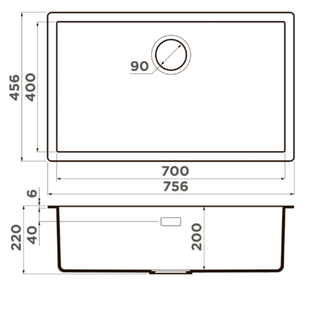 Мойка кухонная Omoikiri Yamakawa 76 Белый матовый 4993462 — изображение 4