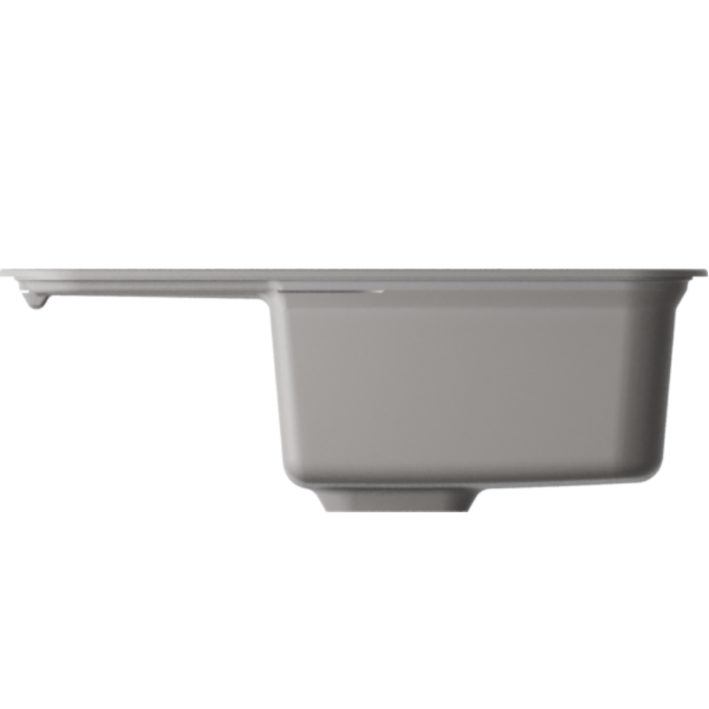 Мойка кухонная Omoikiri Tasogare 65 Серый матовый 4993487 — изображение 3