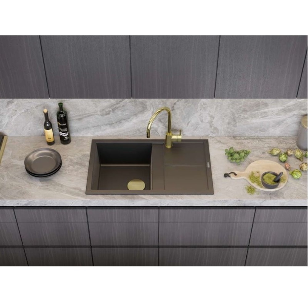 Мойка кухонная Omoikiri Sumi 79 Черный матовый 4993662 — изображение 2