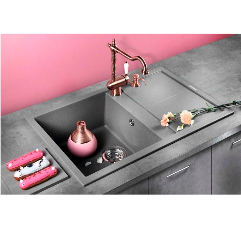 Мойка кухонная Omoikiri Sumi 79 Черный матовый 4993662 — изображение 3