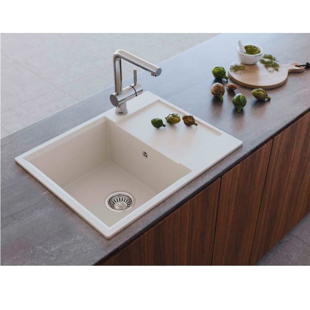 Мойка кухонная Omoikiri Daisen 65 Ваниль 4993678 — изображение 3