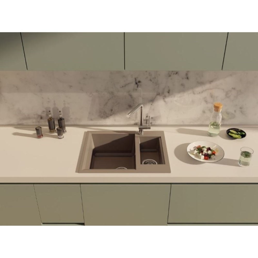 Мойка кухонная Omoikiri Sakaime 60 Черный матовый 4993908 — изображение 2