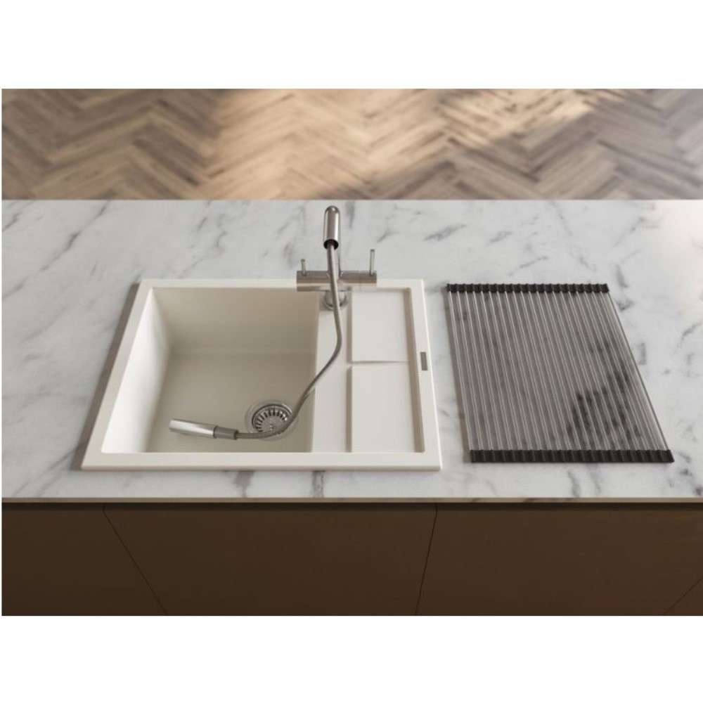 Мойка кухонная Omoikiri Sumi 65 Зелено-серый 4997095 — изображение 3