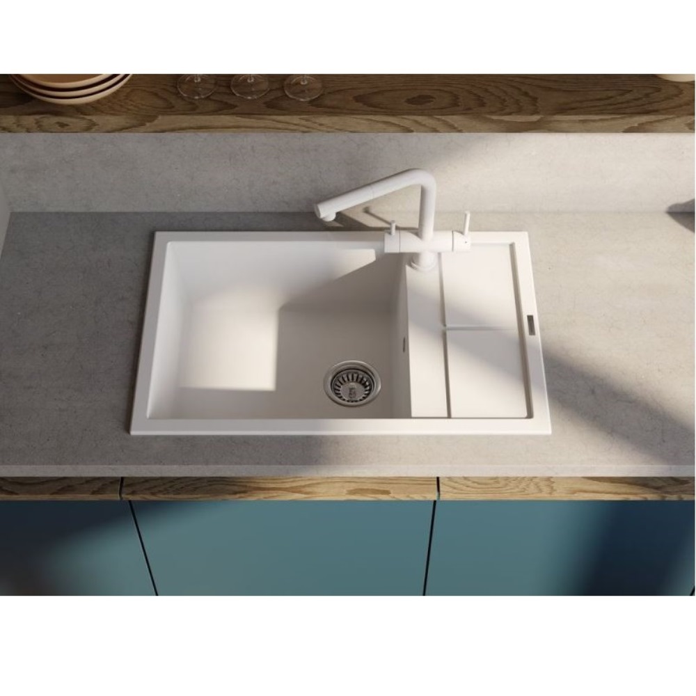 Мойка кухонная Omoikiri Sumi 78 Белый матовый 499710 — изображение 2