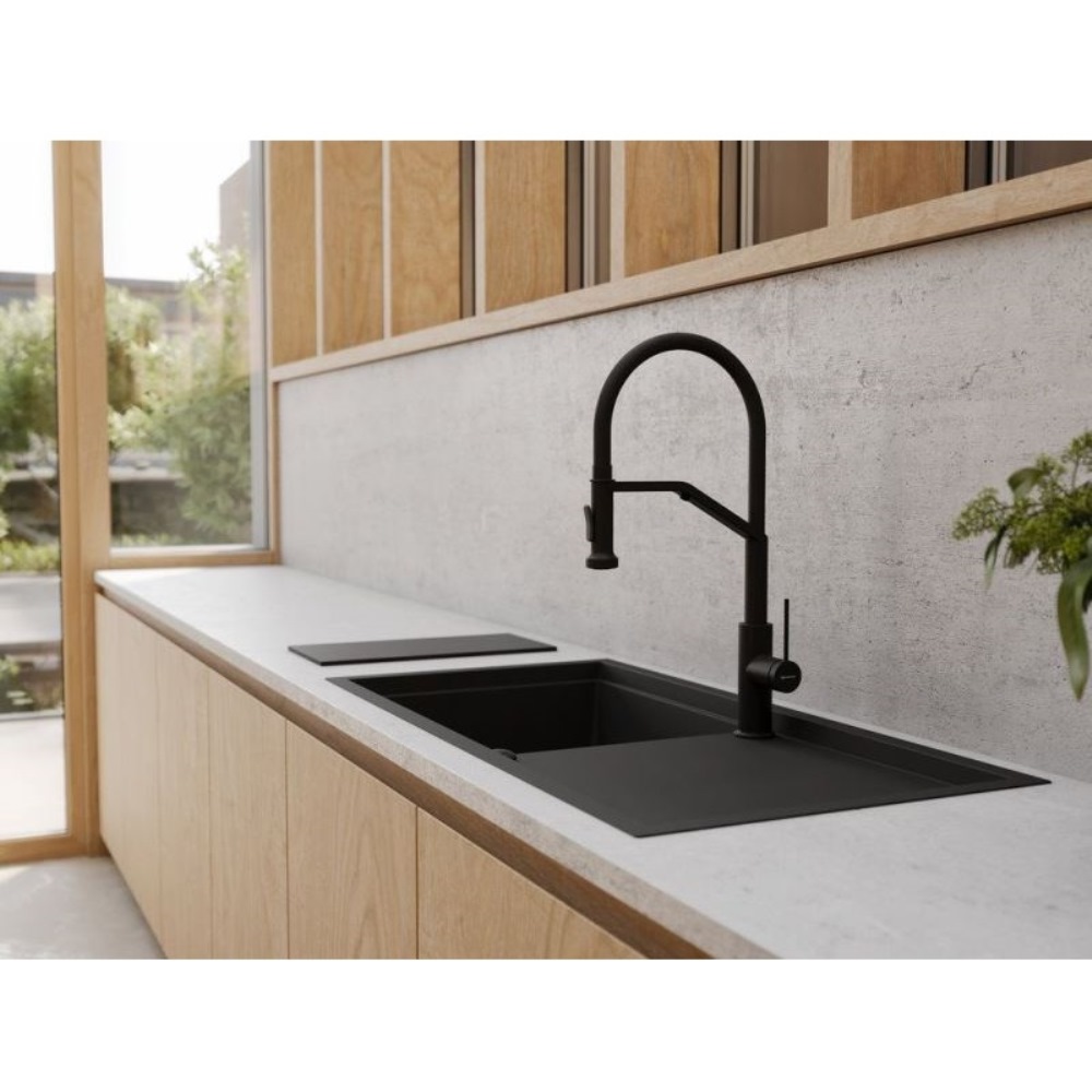 Мойка кухонная Omoikiri Sintesi 100 Серый матовый 4997129 — изображение 2